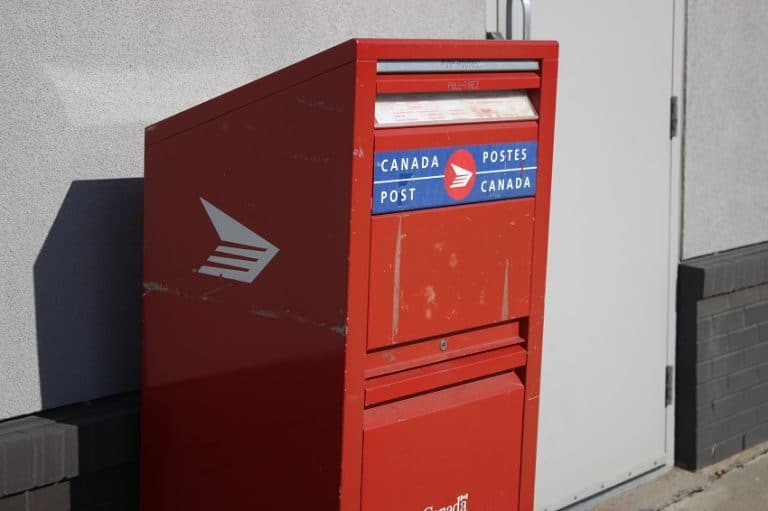 Canada Post Box.