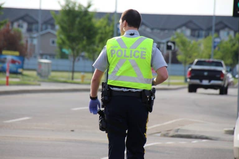 An RCMP Officer.