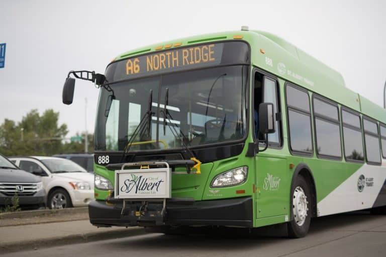 A St. Albert bus.