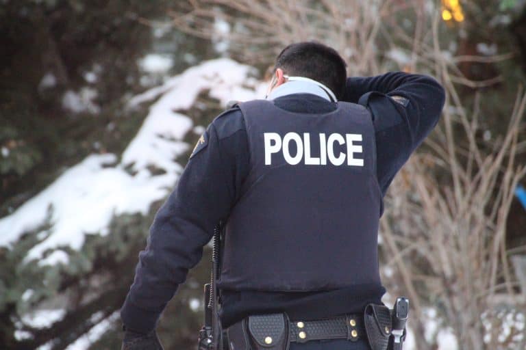 An RCMP Officer.