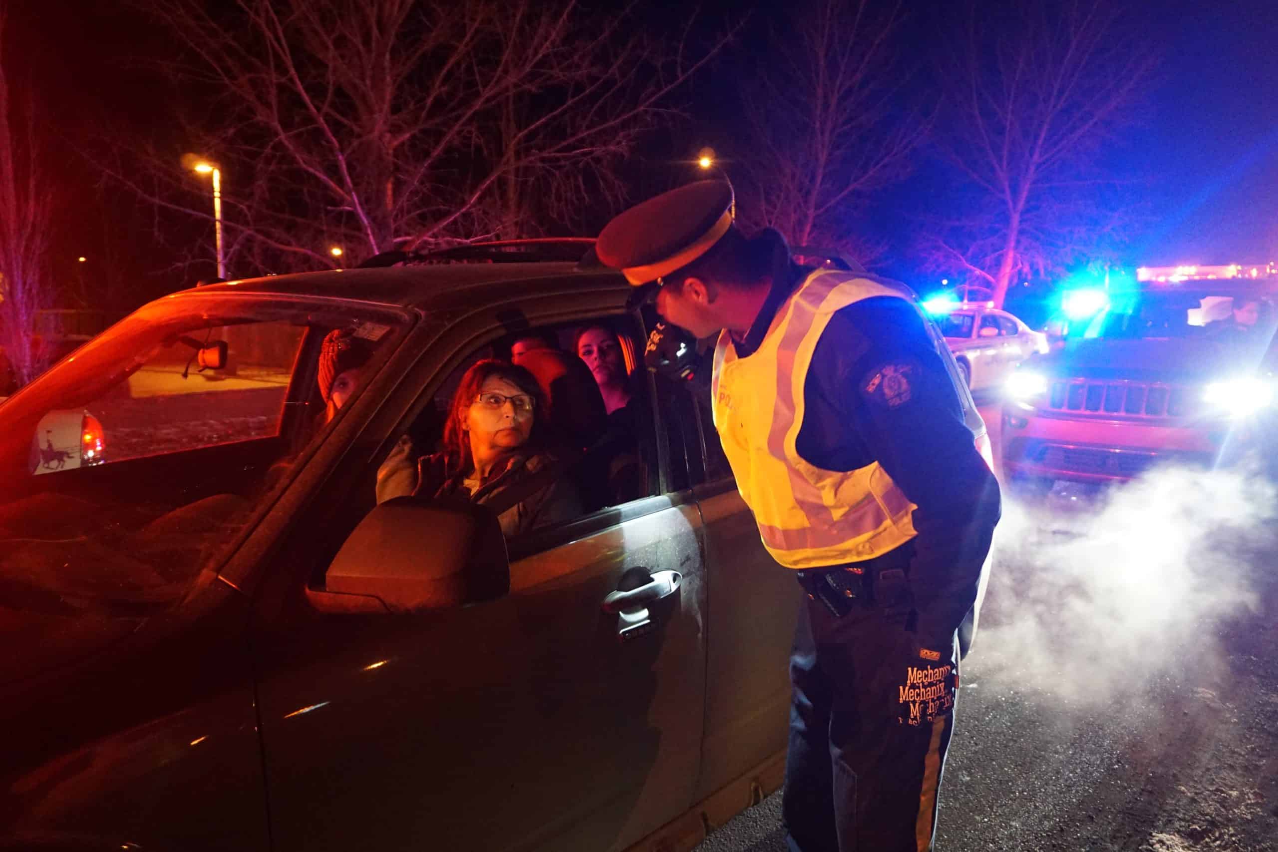 A Police Checkstop.