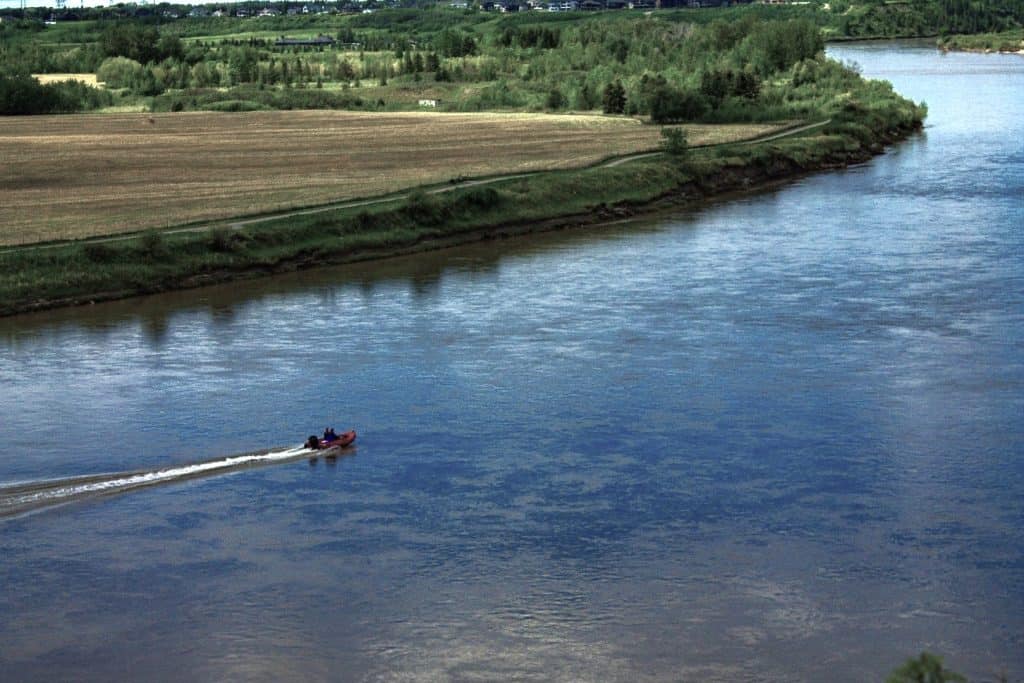 North Saskatchewan River.