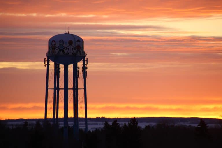 Fort Saskatchewan Water Tower.