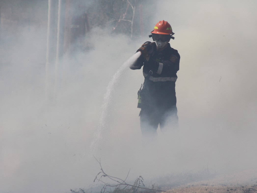 A firefighter.