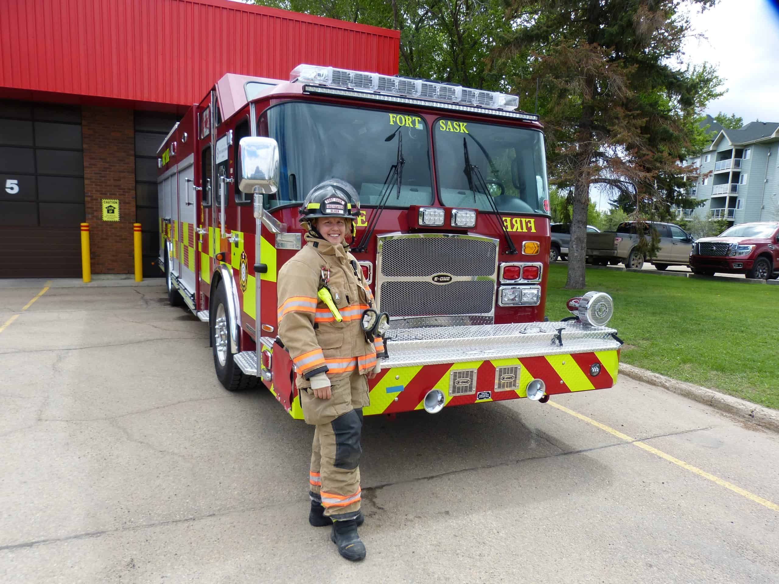 Fort Saskatchewan firefighter.