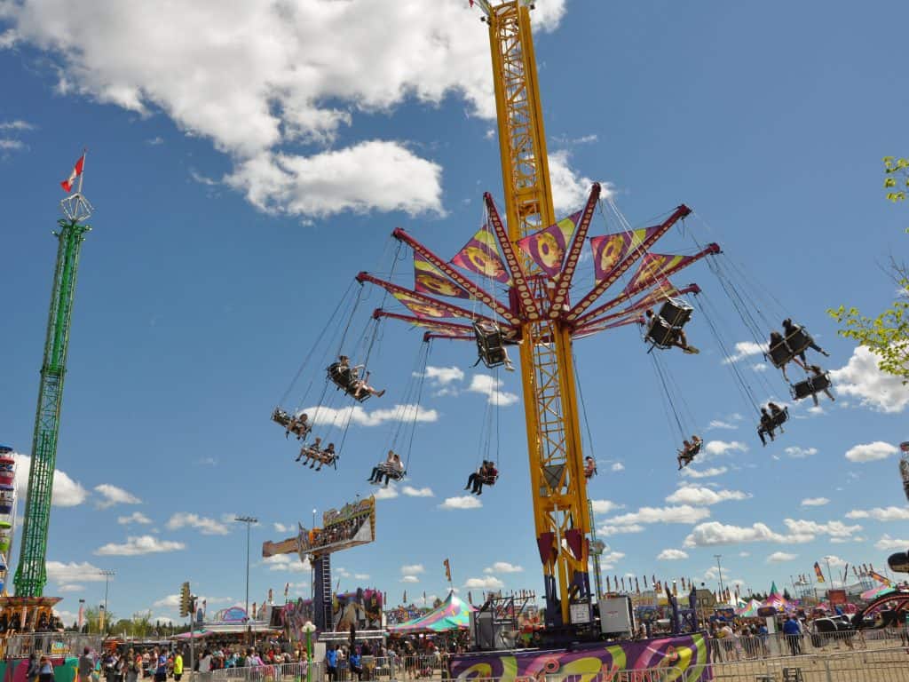 The Rainmaker Festival fairgrounds.