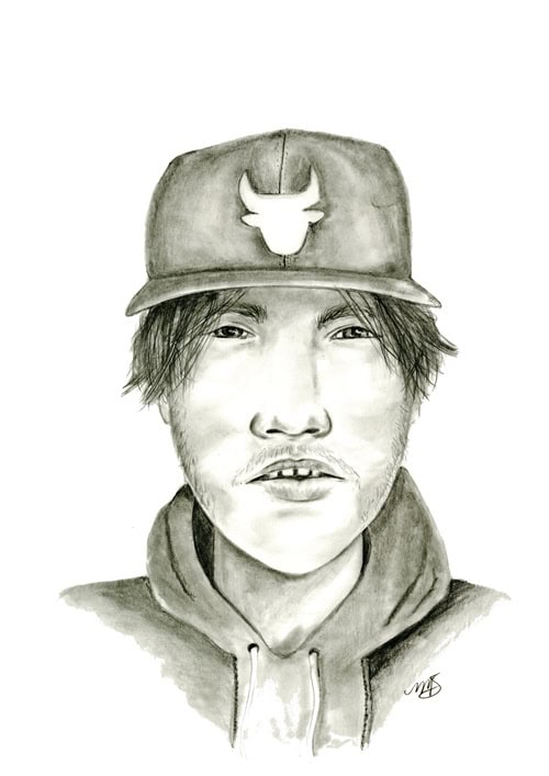 Composite sketch of assault suspect