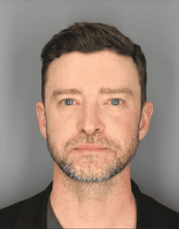 Justin Timberlake’s mugshot after his DWI arrest on June 18, 2024, in Sag Harbor, New York. Sag Harbor Police