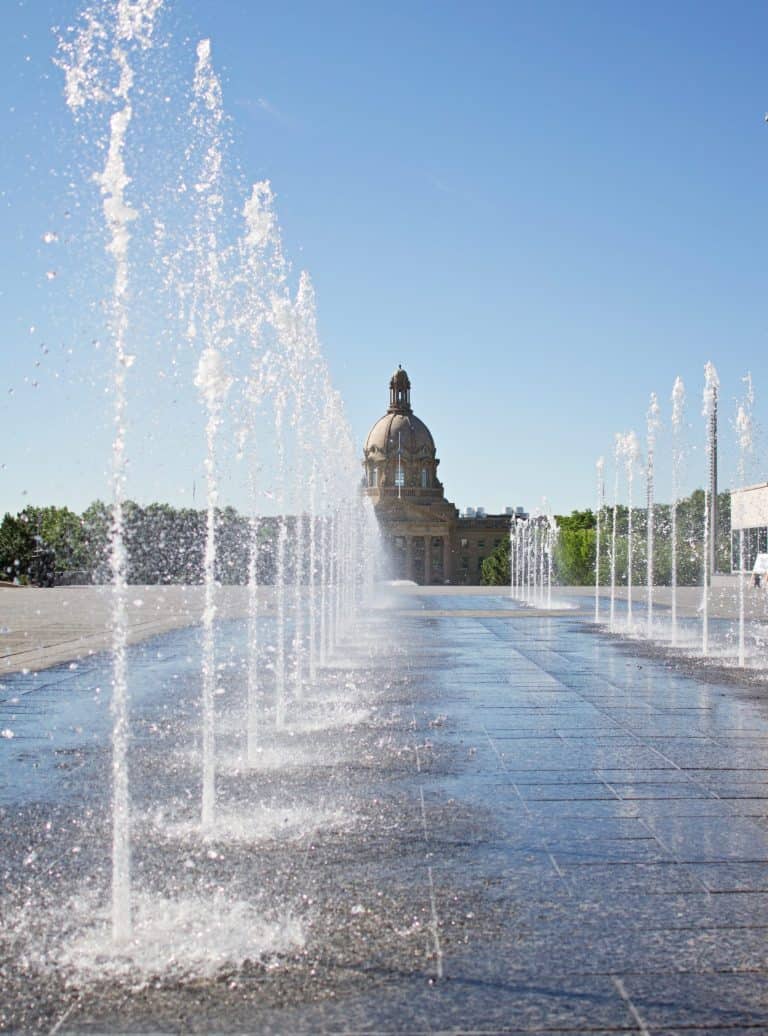 Fountains at the Legislature