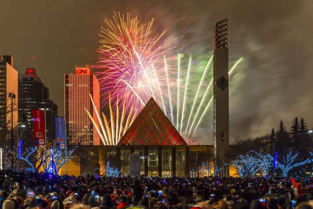 New Year's Eve fireworks