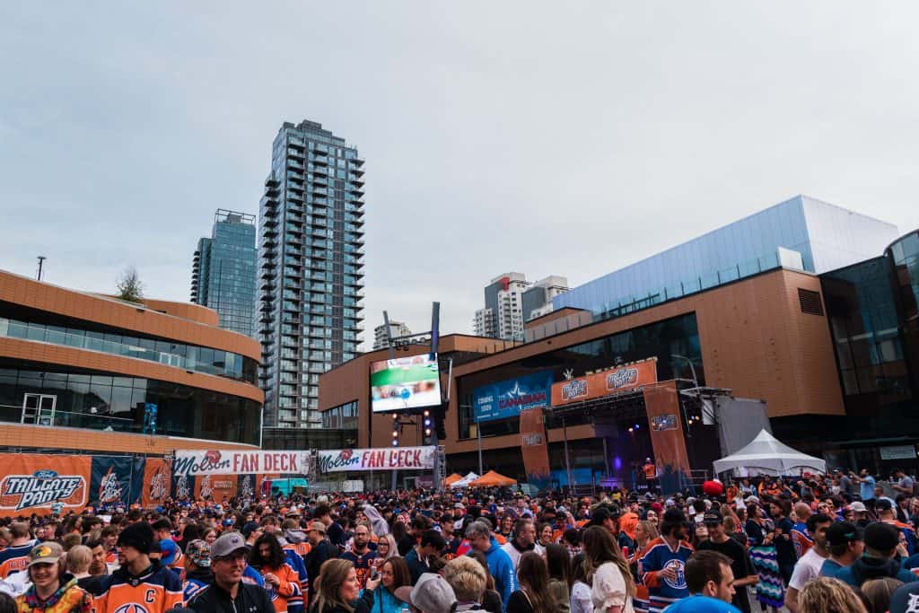 Rogers Place playoff watch party