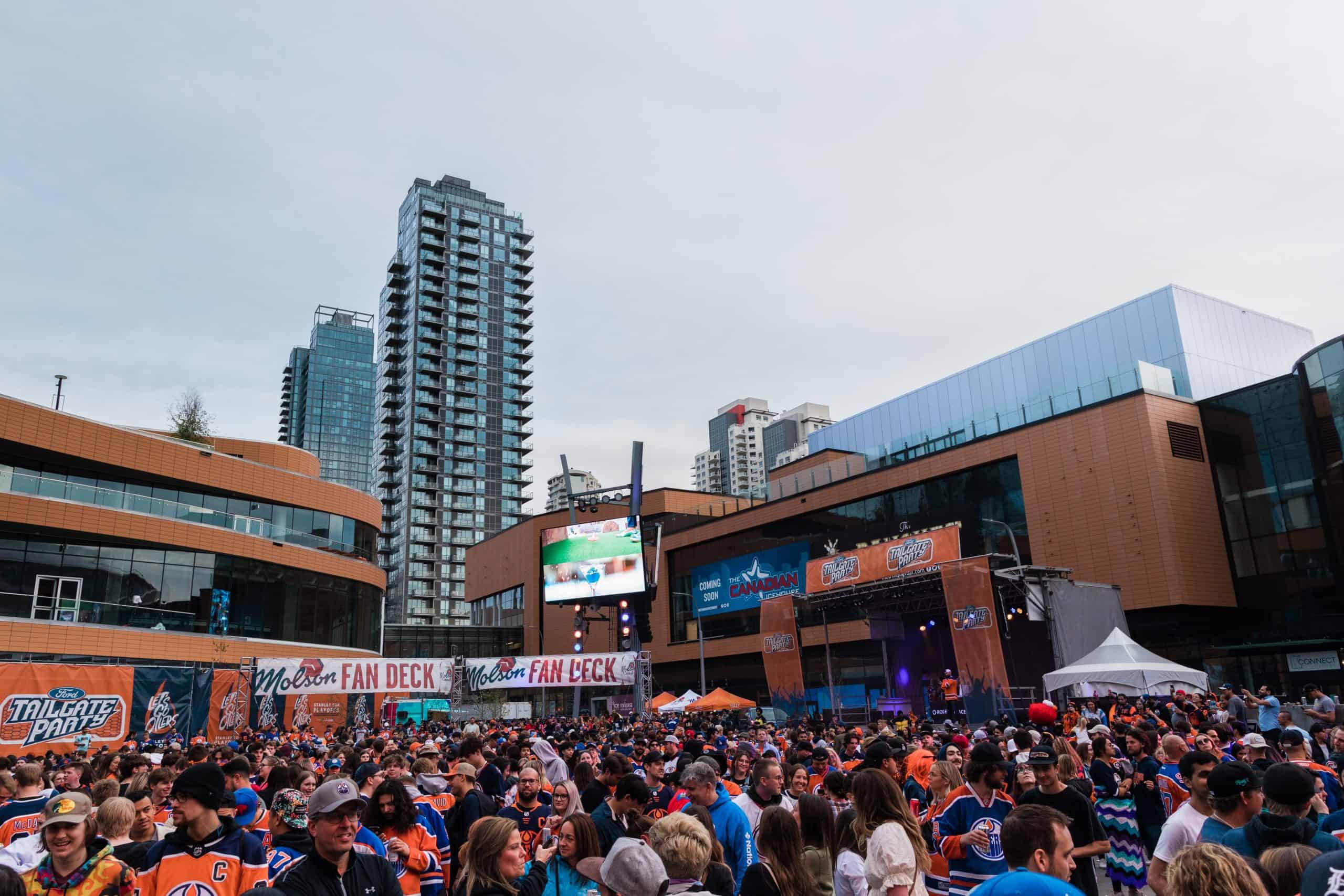 Rogers Place playoff watch party