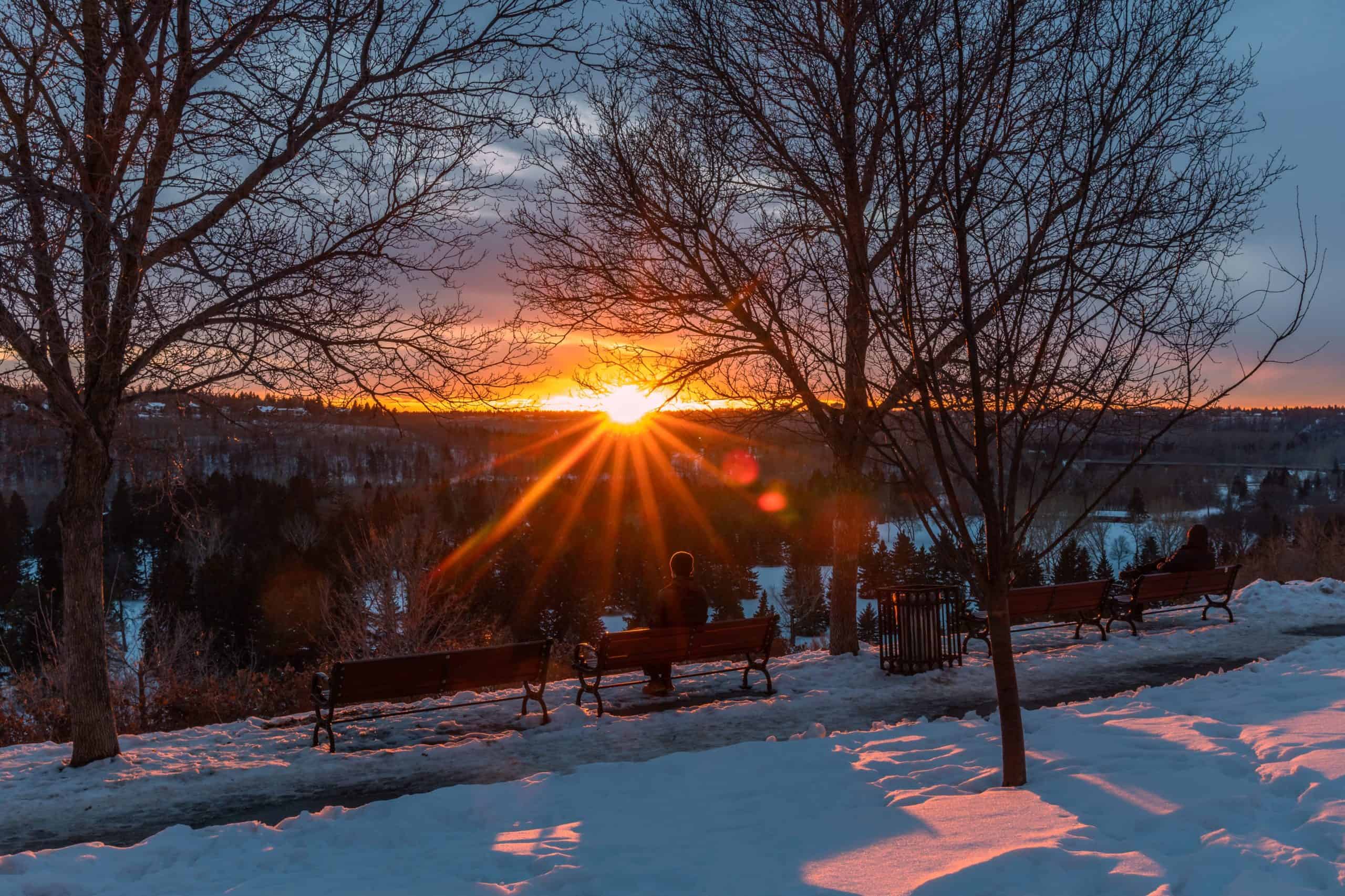 Victoria Promenade at sunset