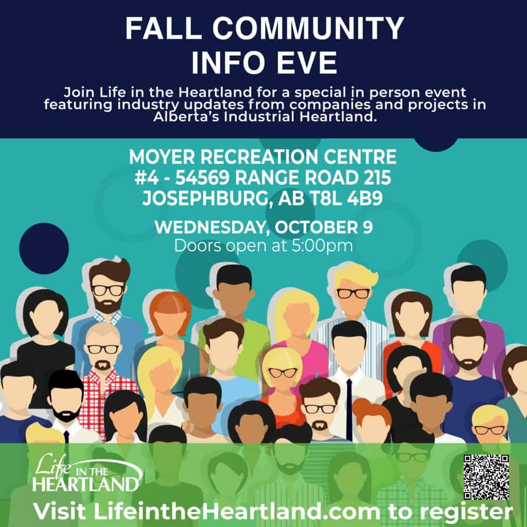 Life in the Heartland Fall Info Eve poster