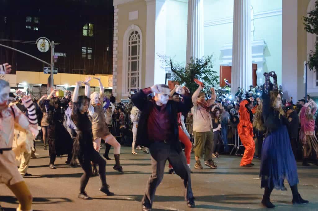 Greenwich Village Halloween parade in New York City