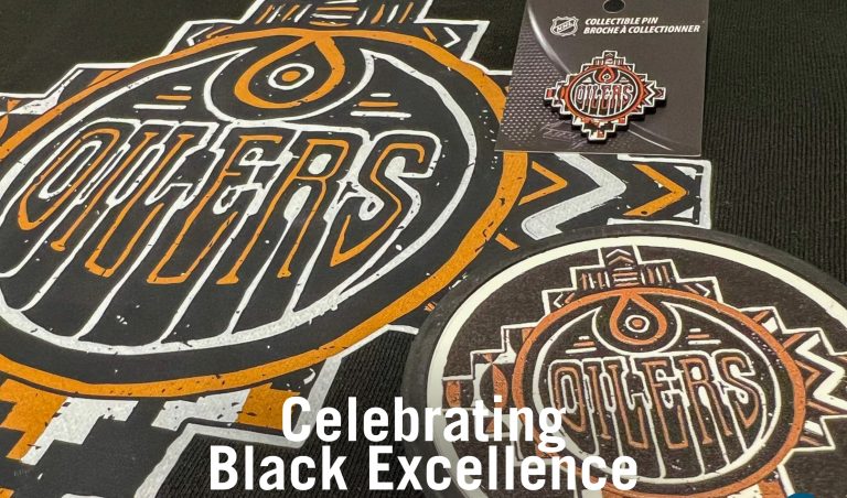 Oilers Celebrating Black Excellence merch