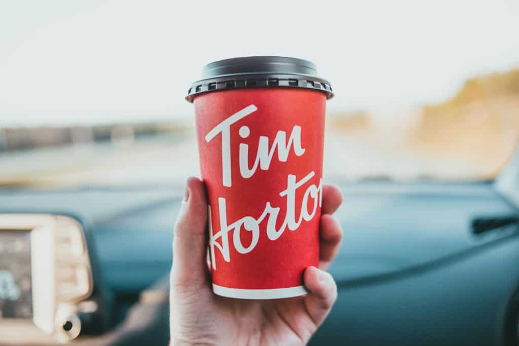 Tim Horton’s coffee