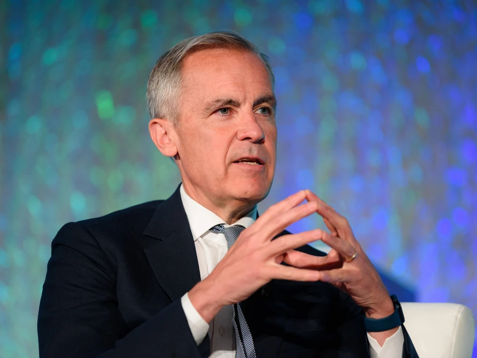 Elitist Mark Carney looking like one of the Illuminati