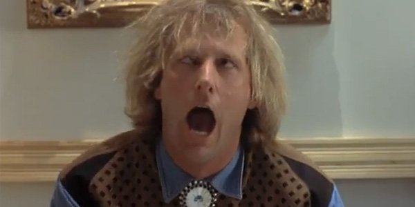 Jeff Daniels in the iconic toilet scene in Dumb and Dumber