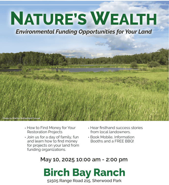 Beaver Hills Water Stewardship Society Open House flyer