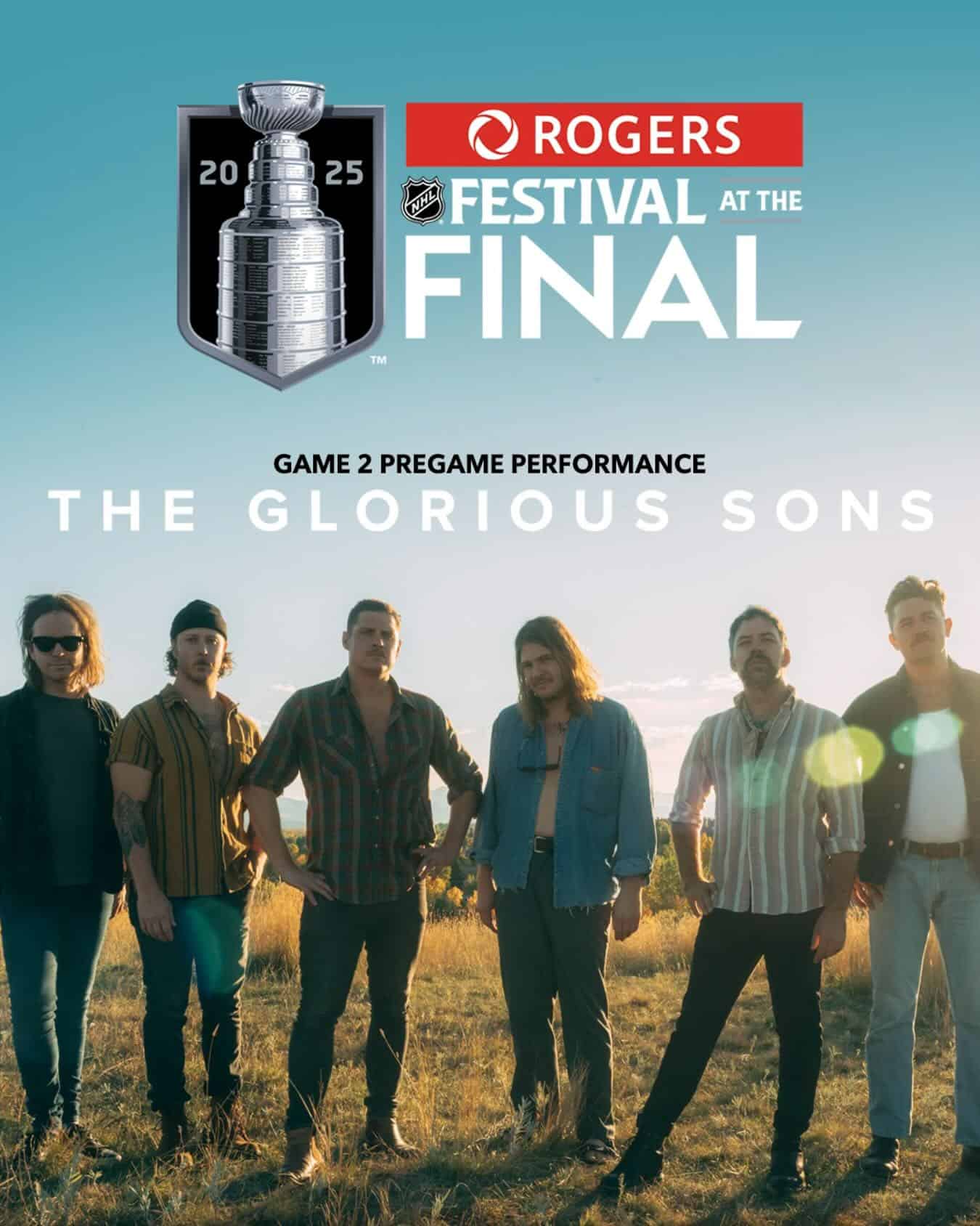 The Glorious Sons perform at Rogers Festival at the Final